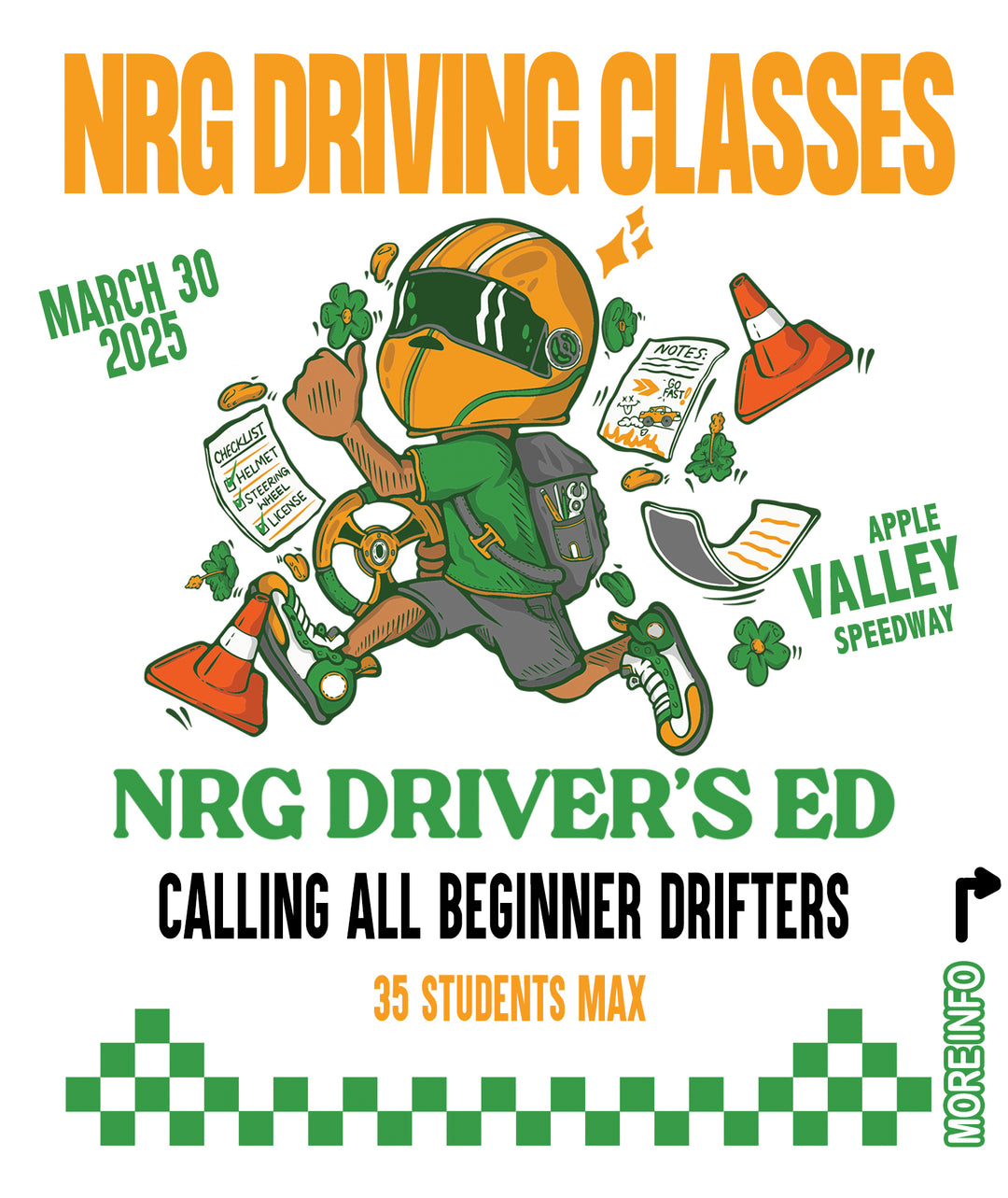 NRG DRIVERS ED DRIFTING FOR BEGINNERS 3/30