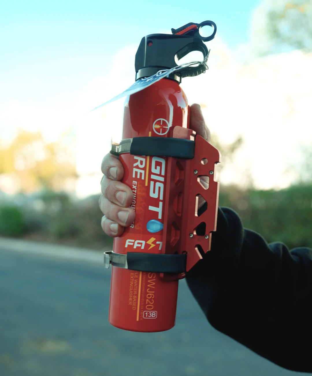 ROLL BAR FIRE EXTINGUISHER MOUNT