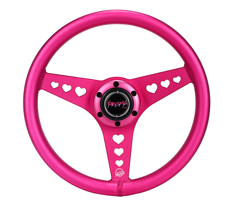 ALUMINUM STEERING WHEELS - HEART CUT OUT