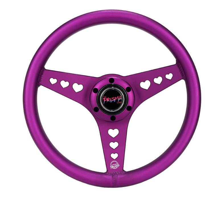 ALUMINUM STEERING WHEELS - HEART CUT OUT