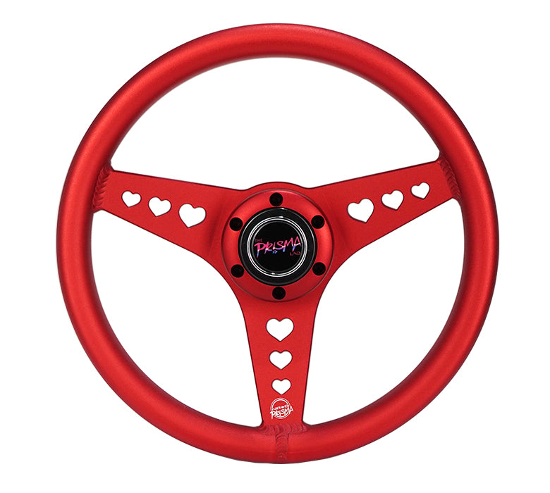 ALUMINUM STEERING WHEELS - HEART CUT OUT